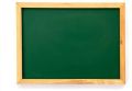 Rectangular Plain wooden frame green chalk board