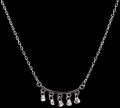 Crystal Small Five Diamond Necklace