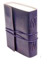 purple colored genuine leather vintage diary journal
