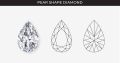 Pear Shaped Diamonds