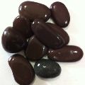 Natural Stone Solid polished brown pebble stone