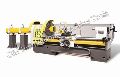 OM Cast Iron Yellow Electric Semi Automatic 100-1000 Kg heavy duty 900mm oil country lathe machine