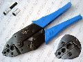 Carbon Steel Blue/red Crimping Tool