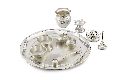 1009 Silver Plated Pooja Set