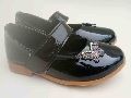 Kids Black Butterfly Belly Shoes