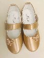 New Latest kids golden butterfly belly shoes