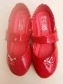 Kids Red Butterfly Belly Shoes