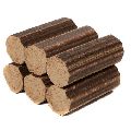 Cylindrical OMKAR Brown Solid biomass briquettes biocoal