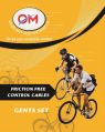 Black OM cycle brake cable