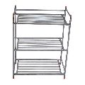 10-20kg Silver Polished GENERIC stainless steel shoes rack