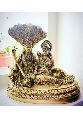 Brass Vishnu Laxmi Statue