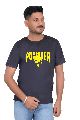 Black Punisher Printed T-Shirt