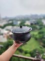 Black clay Black Non Polished Gangadham soul for Earth Cooking Pot