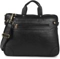 Black Brown Light Brown Plain Leather Office Bags