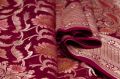 Multicolor Checked Printed banarasi silk crepe saree