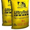 Grey Powder Ultra Tech NIRVANA ATLANTIK cement