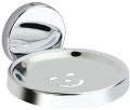 Zorba Stainless Steel Round Soap Dish