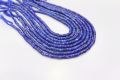 Agarwal Gems Polished Blue Plain lapis lazuli heishi tyre beads