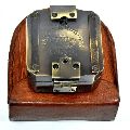 antique solid brass kelvin hughes 1917 brunton compass