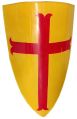armor heater knight templar red cross shield