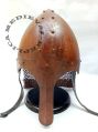 medieval rust viking norman nasal helmets