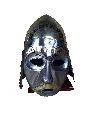 new medieval steel viking joker face helmet haloween