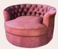 Leather Comfort Single Seater Sofa