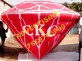PVC Any diamond shaped advertising balloon