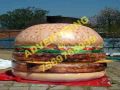 Nylon inflatable burger
