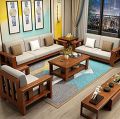 6 Seater Wooden Sofa Set