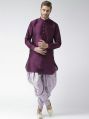 Bindaas Multicolor Full Sleeves Long Kurta And Dhoti Mens Ethnic Wear