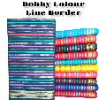 Dobby Colour Line Border Fabric