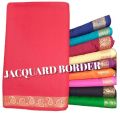 Jacquard Border Blouse Fabric