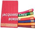 Jacquard Chex Border Fabric