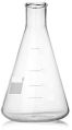 Crystal Laboratory Glassware 300ml glass conical flask