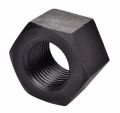 Hexagonal Black Polished Carbon Steel Nuts