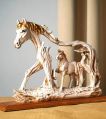 resin horse statue