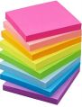 Paper Blue Green Pink White Yellow Red Plain sticky note pads