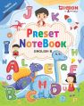 preset notebook english b kids writing book