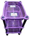 Purple Plastic Vegetable Basket