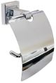 Stainless Steel Rectengular Silver Plain Polished Toilet Paper Holder