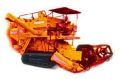 Orange New Semi Automatic Agri Techno combine harvester
