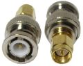 Golden Polished Brass 850-2300 MHZ n male to sma male adapter