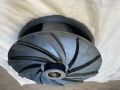 Rubber Black Round PREMIER Backward Curved Electric 20-40kg Impellers
