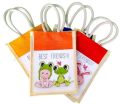 AKSHRA CRAFT CARE MULTI Printed girls jute lunch boxes