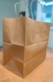 Printed Or Without Printed Imported / Indian Brown Standard Plain Printed Paper Bags