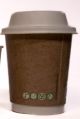 Round Brown 240 ml double wall paper cups