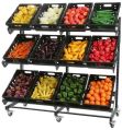 vegetable rack trolley
