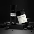 White Gas Liquid Round denver black code perfume gift set