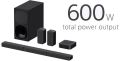 Electric New 600 W Black sony ht-s40r dolby audio home theatre